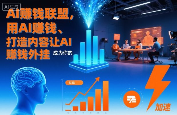 AI賺钱联盟,用AI賺钱、打造内容让AI成为你的賺钱外挂-立业有术
