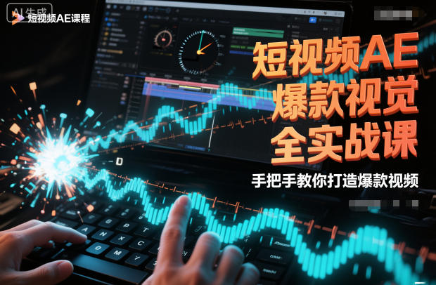 短视频AE爆款视觉全实战课,手把手教你打造爆款视频-立业有术