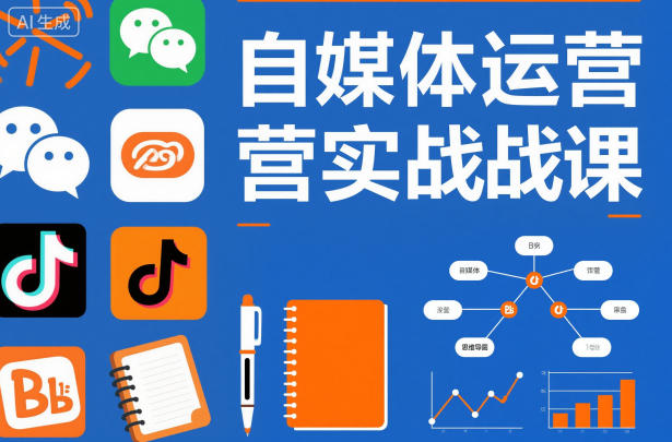 自媒体运营实战课,掌握一套系统的自媒体运营底层方法论,成为优秀的内容创作者-立业有术