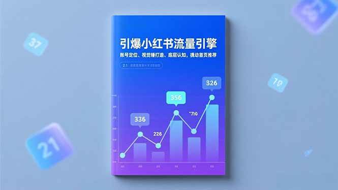 (16744期)引爆小红书流量引擎,账号定位、视觉锤打造、底层认知,撬动首页推荐-立业有术