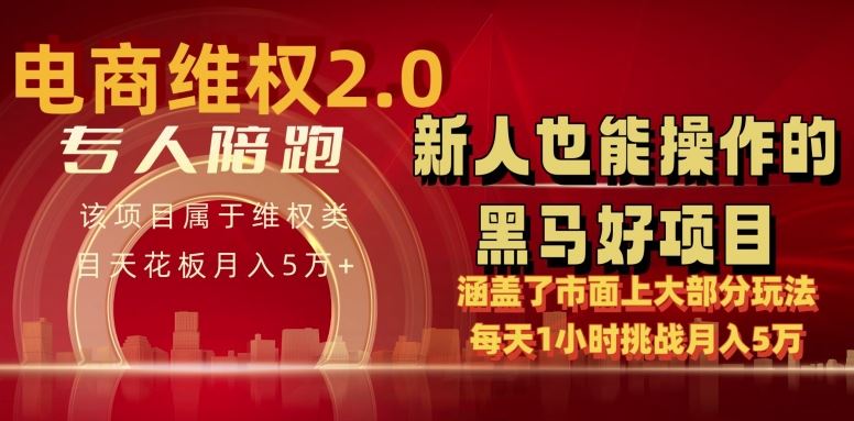 电商维权 4.0 如何做到月入 5 万+每天 1 小时新人也能快速上手【仅揭秘】-立业有术