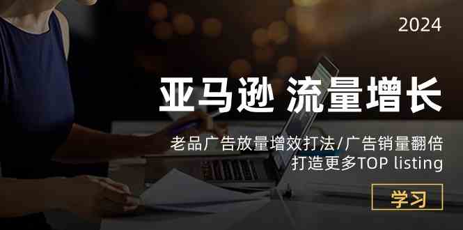 亚马逊流量增长-老品广告放量增效打法/销量翻倍/打造更多TOPlisting-立业有术