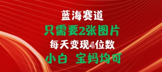 只需要2张图片，挂载链接出单赚佣金，小白宝妈均可【揭秘】-立业有术