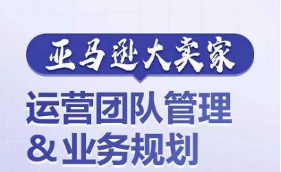 亚马逊大卖家-运营团队管理&业务规划，为你揭秘如何打造超强实力的运营团队-立业有术