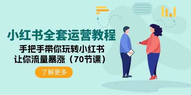（9624期）小红书全套运营教程：手把手带你玩转小红书，让你流量暴涨（70节课）-立业有术