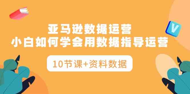 （10158期）亚马逊数据运营，小白如何学会用数据指导运营（10节课+资料数据）-立业有术