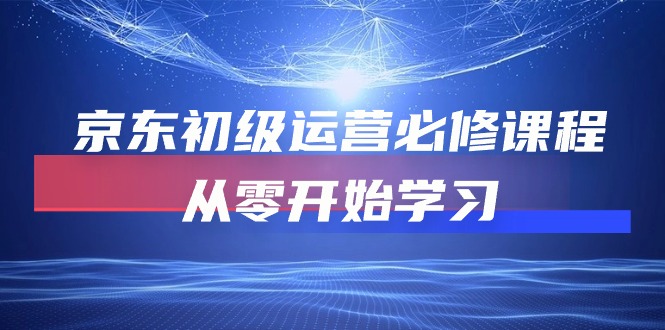 （10261期）京东初级运营必修课程，从零开始学习-立业有术