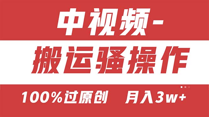 （11093期）【中视频新思路】双重去重100%过原创，无脑搬运一键多渠道发布，一人可…-立业有术