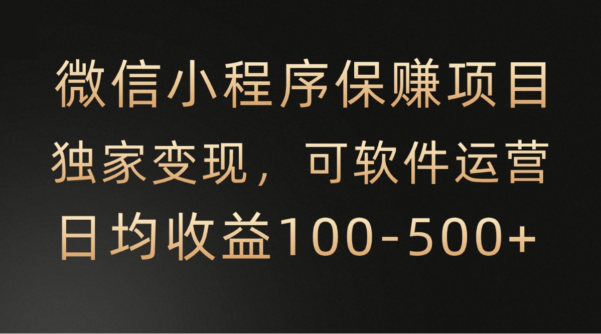 腾讯官方项目，可软件自动运营，稳定有保障，时间自由，永久售后，日均收益100-500+-立业有术