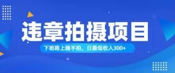 （11698期）随手拍也能赚钱？对的日入300+-立业有术