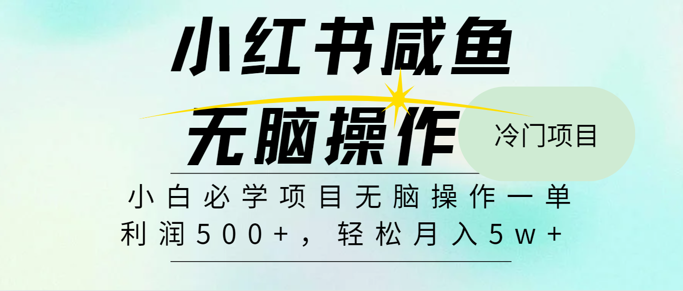 （11888期）2024最热门赚钱暴利手机操作项目，简单无脑操作，每单利润最少500-立业有术