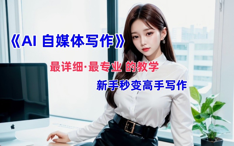 全网最全最细最专业的“AI自媒体写作”教学，新手小白秒变写作高手！-立业有术