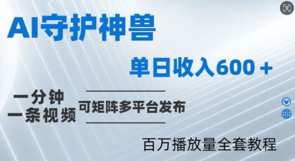 制作各省守护神，100多W播放量的视频只需要1分钟就能完成【揭秘】-立业有术