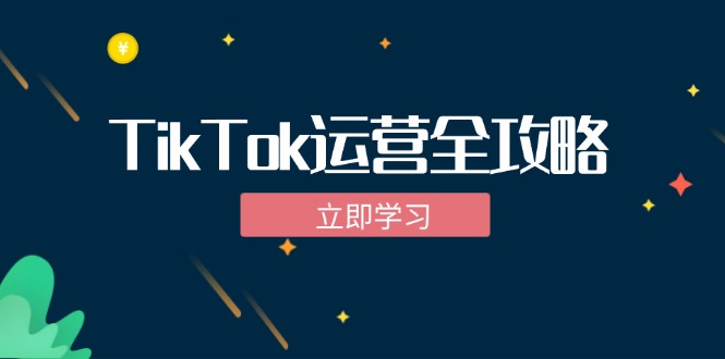 （12739期）TikTok实战运营全攻略：从下载软件到变现，抖音海外版实操教程-立业有术