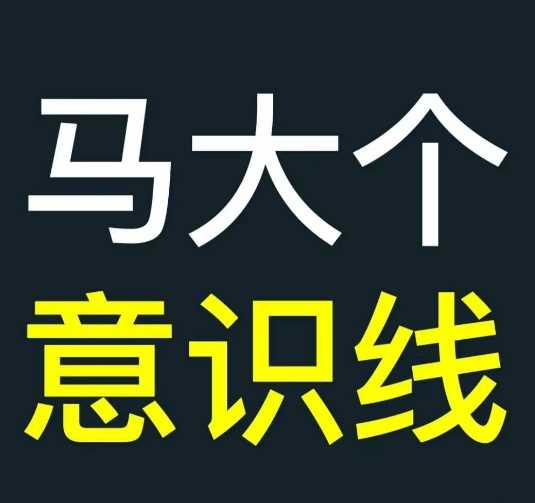 马大个意识线，一门改变人生意识的课程，讲解什么是能力线什么是意识线-立业有术