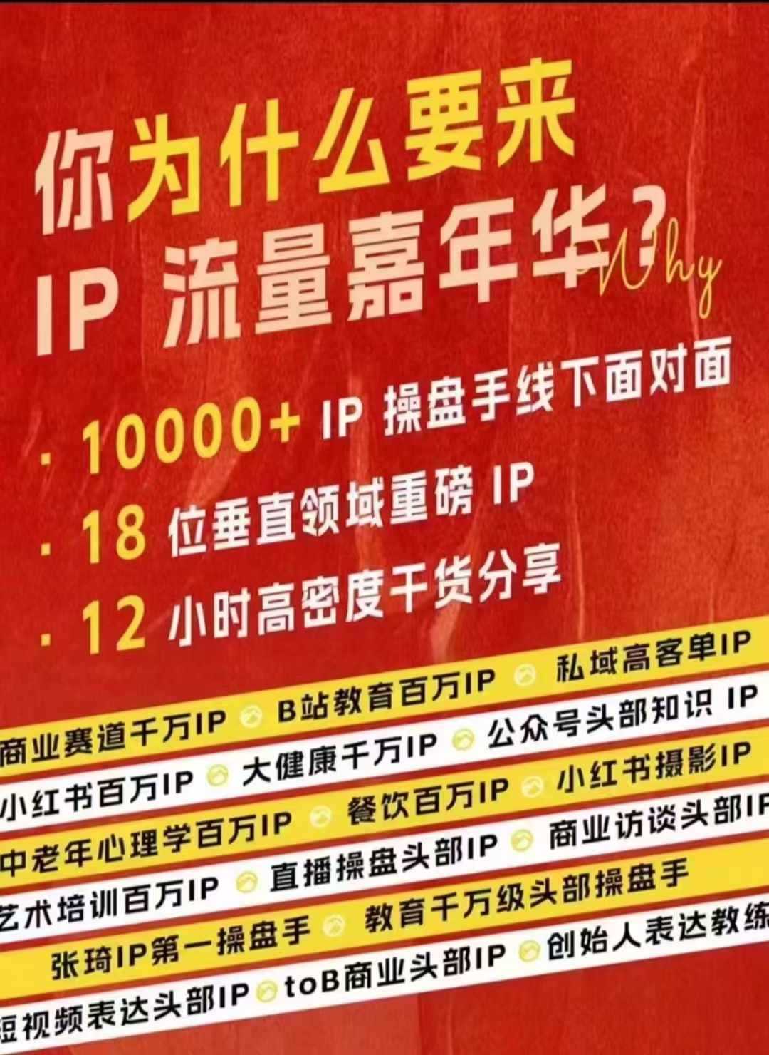 群响IP流量嘉年华，​现场视频+IP江湖2024典藏版PPT-立业有术