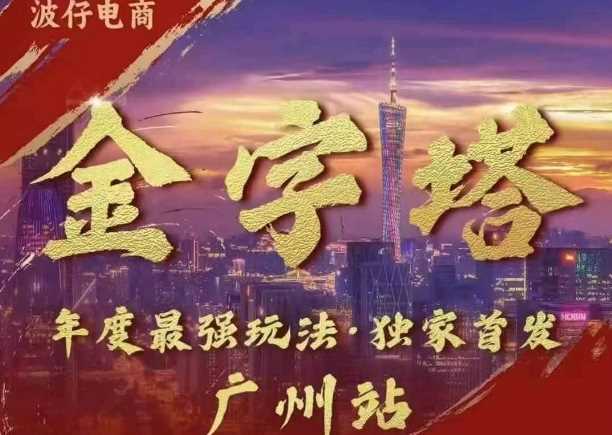 波仔电商·线下课ppt-10月30号，金字塔玩法 3天极速起量，88页ppt，3天起量!-立业有术