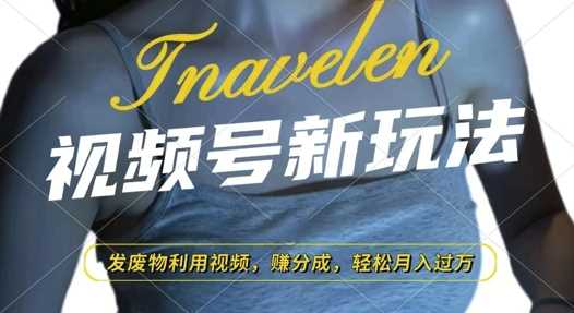视频号新玩法，废物利用视频，撸分成收益，轻松月入过W【揭秘】-立业有术