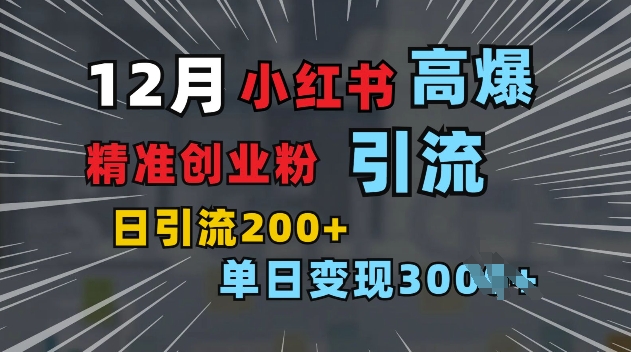 小红书一张图片“引爆”创业粉，单日+200+精准创业粉 可筛选付费意识创业粉【揭秘】-立业有术