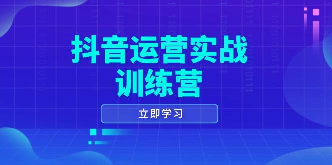 （14057期）抖音运营实战训练营，0-1打造短视频爆款，涵盖拍摄剪辑、运营推广等全过程-立业有术