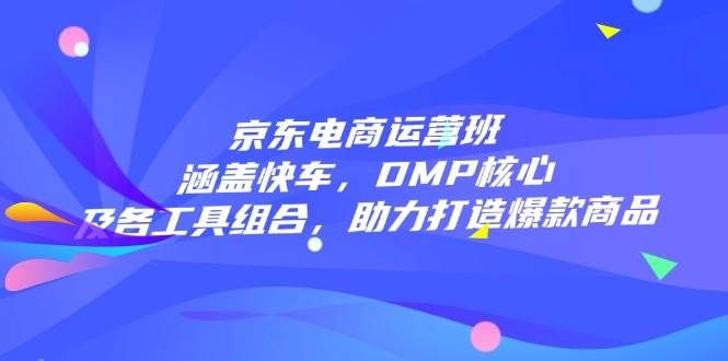 （14131期）京东电商运营班：涵盖快车，DMP核心及各工具组合，助力打造爆款商品-立业有术