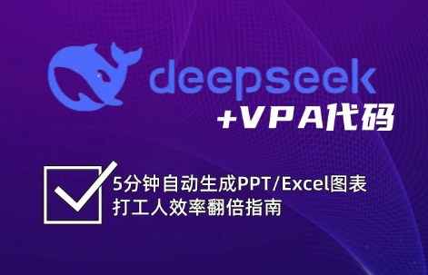 DeepSeek从入门到精通：解锁Excel和VBA高效办公新技能-立业有术