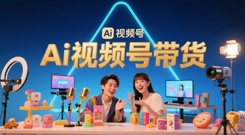 风口已至！AI视频号带货轻松月入过1W，99%的普通人却卡在内容制作门槛-立业有术