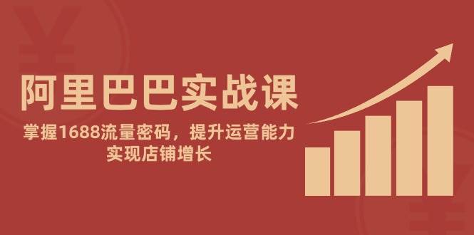 （14830期）阿里巴巴实战课：掌握1688流量密码，提升运营能力，实现店铺增长-立业有术
