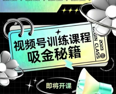 如何做好视频号，视频号训练课程，吸金秘籍-立业有术
