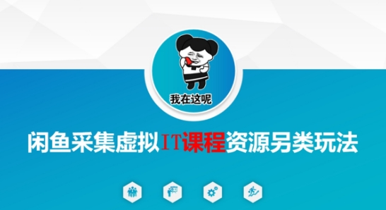 闲鱼采集虚拟IT课程资源另类玩法，干货满满-立业有术