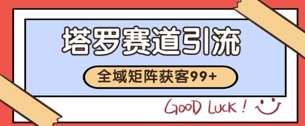 小红书某音塔罗赛道引流获客 自热矩阵日引200+【揭秘】-立业有术