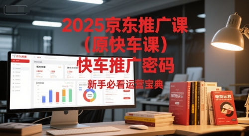 2025京东推广课（原快车课）解锁京东快车推广密码，新手必看运营宝典-立业有术