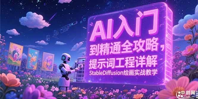 （15181期）AI入门到精通全攻略，提示词工程详解，StableDiffusion绘画实战教学-立业有术