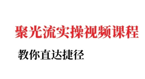 小红书聚光投流实操课程，教你直达捷径-立业有术