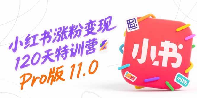 （15432期）小红书涨粉变现120天特训营Pro版11.0：从0到1掌握平台运营,内容制作和变现-立业有术
