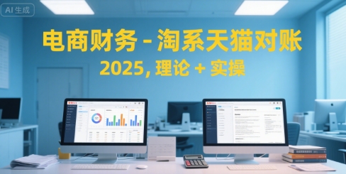 电商财务-淘系天猫对账2025，理论+实操-立业有术