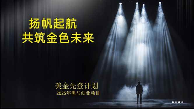 （15748期）美金对冲创业项目，日收益1000-3000，小众暴力项目稳定运行8年-立业有术
