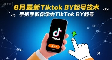 8月最新Tiktok搬运起号技术，手把手教你学会TikTok搬运起号-立业有术