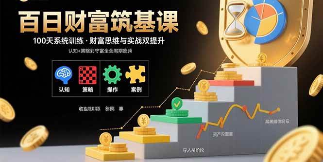 （15874期）百日财富筑基课：认知+策略+实操+案例拆解  实现从创富到守富全周期能力-立业有术