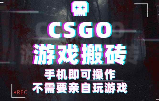 （16090期）CSGO游戏挂机捡漏，单日扫货500+，年底小高峰上车可吃肉，手机即可操作…-立业有术
