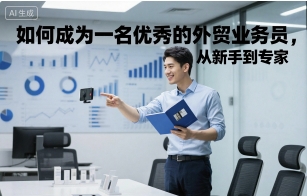 如何成为一名优秀的外贸业务员，从新手到专家-立业有术