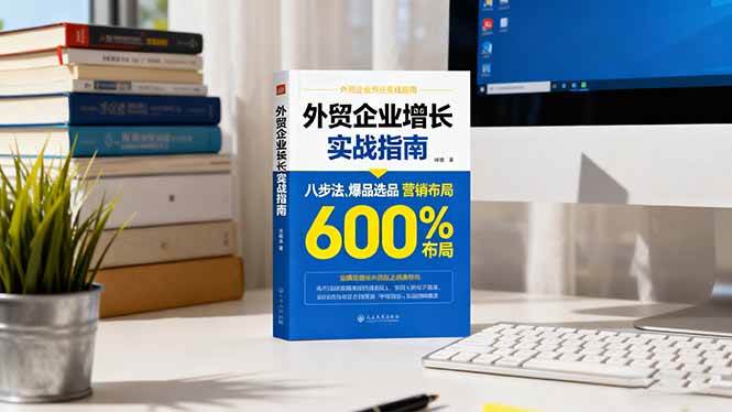 （16296期）外贸企业增长实战指南，八步法、爆品选品、营销布局，业绩增长300%-立业有术