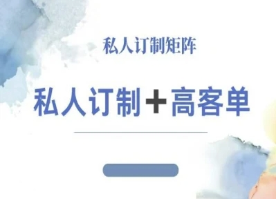小红书自媒体咨询师IP教程，私人定制+高客单-立业有术