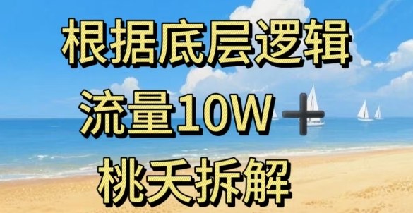 据底层逻辑，流量10W+，以安全知识科普为例-立业有术