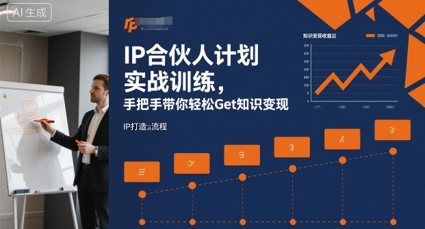 IP合伙人计划实战训练，手把手带你轻松Get知识变现-立业有术