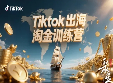 Tiktok出海淘金训练营，跨境电商TK实战变现-立业有术