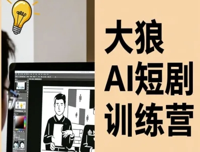 大狼AI短剧训练营-短剧课程（更新中）-立业有术