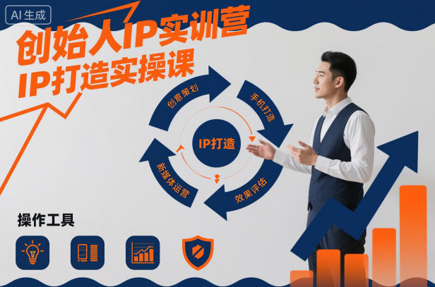 创始人IP实训营，IP打造实操课-立业有术