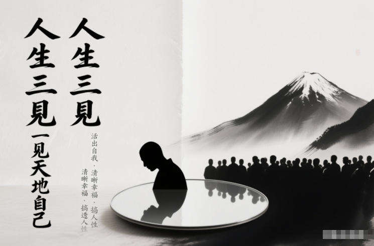 人生三见一见天地见众生见自己，活出自我拥有清晰幸福人生，搞透人性-立业有术