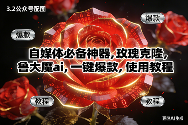 （16919期）玫瑰克隆神器，ai鲁大魔，自媒体必备软件，一键爆款工具，详细教程-立业有术